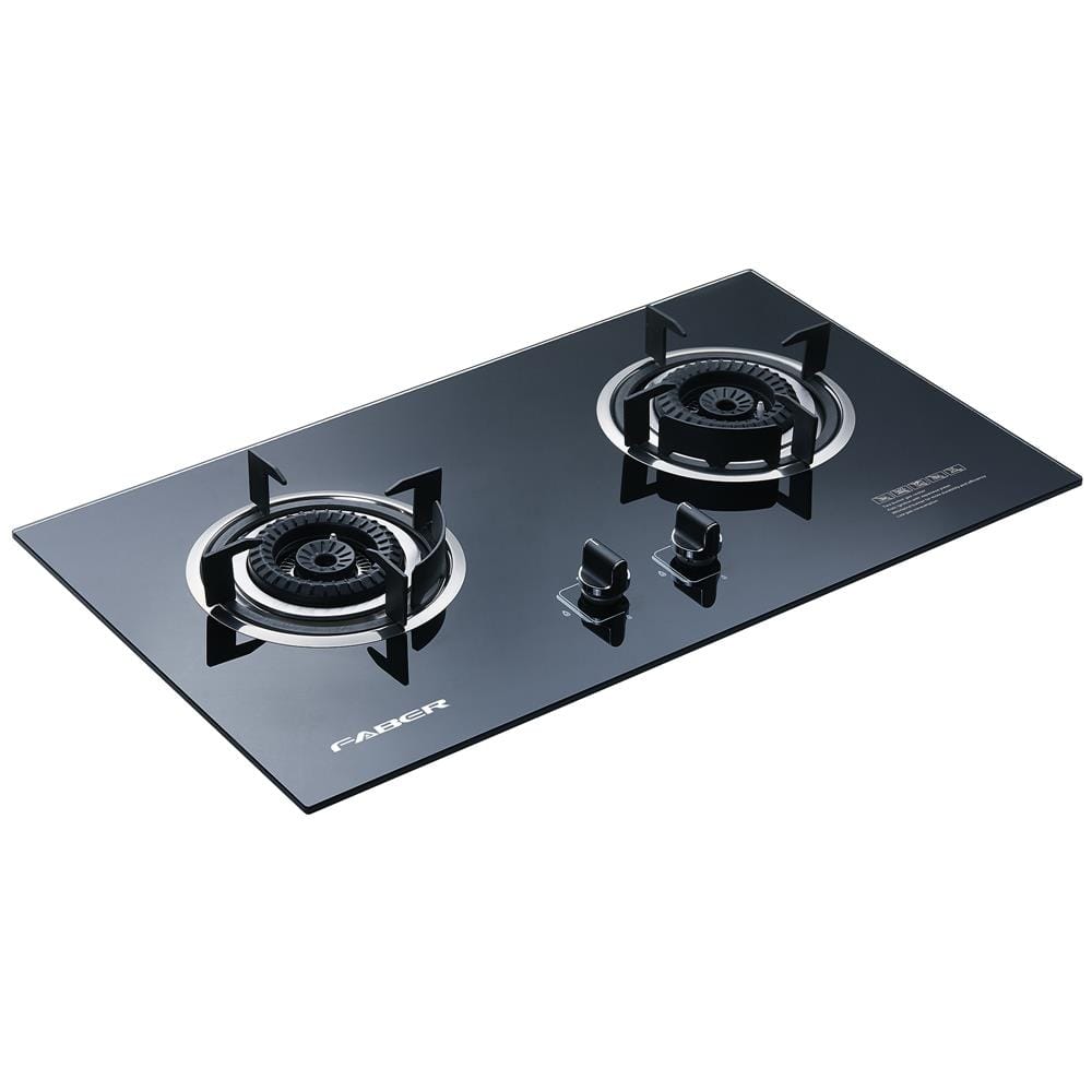 FABER GAS HOB LAVIN 2B 76BK 2 BURNERS 3.6KW 75CM