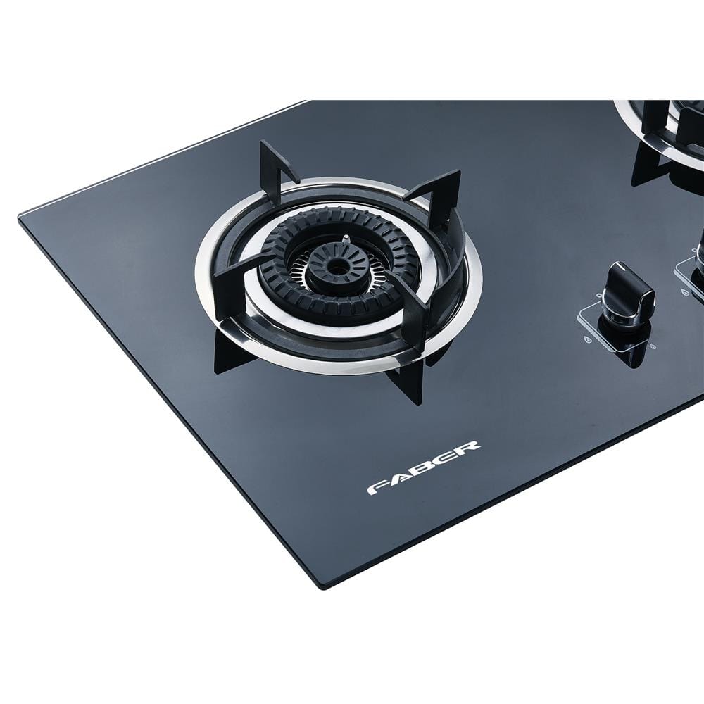 FABER GAS HOB LAVIN 2B 76BK 2 BURNERS 3.6KW 75CM
