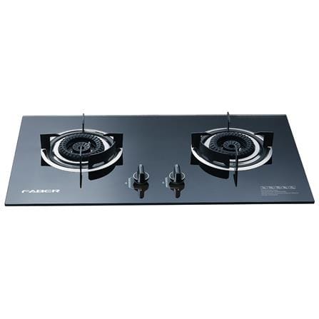 FABER GAS HOB LAVIN 2B 76BK 2 BURNERS 3.6KW 75CM