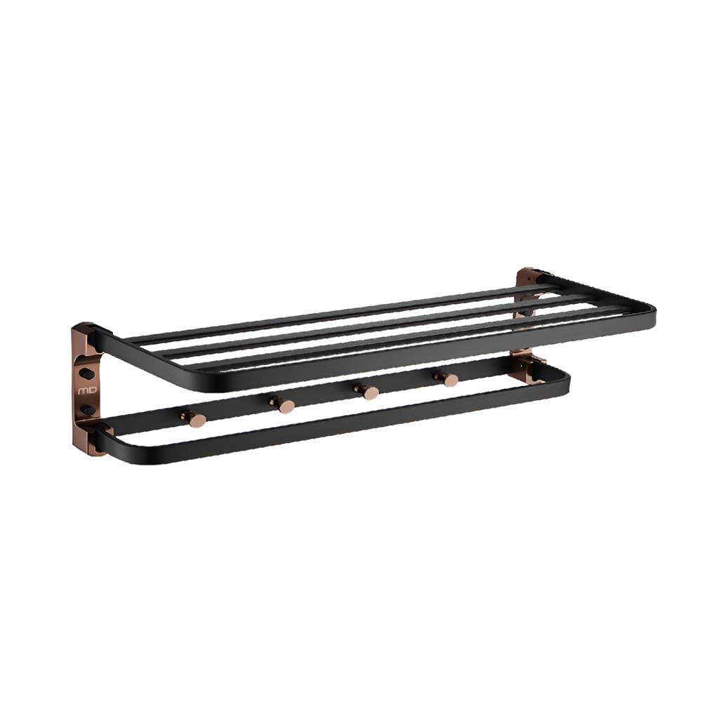 MODERN DEPOT TOWEL SHELF ATR-F1603-MGD ROSE GOLD