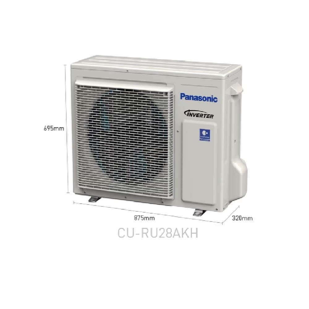 PANASONIC X-DELUXE INVERTER AIR CONDITIONER CS-RU28AKH-1 3HP INV