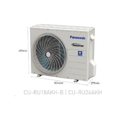 PANASONIC X-DELUXE INVERTER AIR CONDITIONER CS-RU18AKH-1 2HP INV