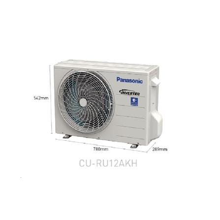 PANASONIC X-DELUXE INVERTER AIR CONDITIONER CS-RU12AKH-1 1.5HP