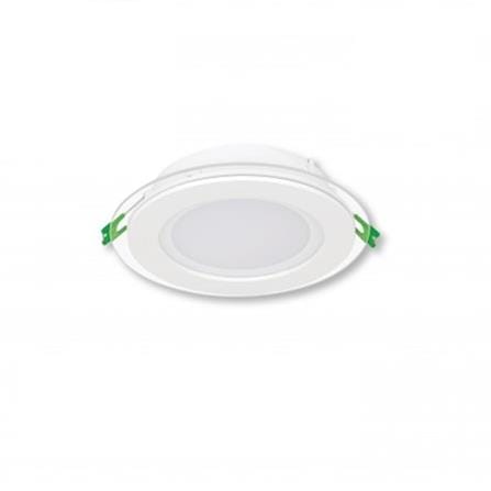YETPLUS RECESSED DOWNLIGHT LED 5012 18W GLASS DAYLIGHT (6500K) ROUND 6"