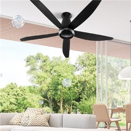 PANASONIC CEILING FAN F-M15MEVBKQH 5BLADE 60"