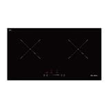 ELBA INDUCTION HOB EIC-Q7092ST(BK) 2BURNER 71CM VULKERA GLASS