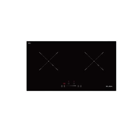 ELBA INDUCTION HOB EIC-Q7092ST(BK) 2BURNER 71CM VULKERA GLASS