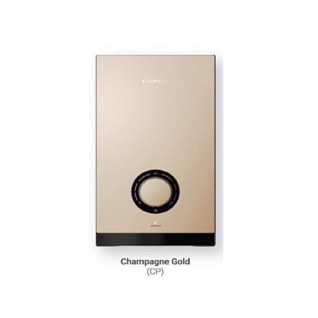 LIVINOX SHOWER HEATER DC PUMP WITH HAND SHOWER LWH-TS-DC-CP CHAMPAGNE GOLD