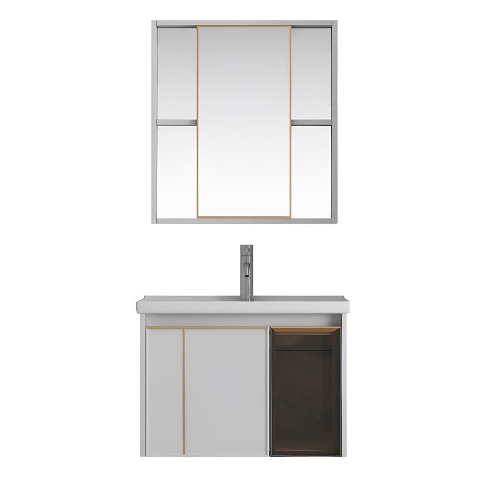 CABANA 4-in-1 COUNTER WASHBASIN CBFAL66628 WHITE GOLD