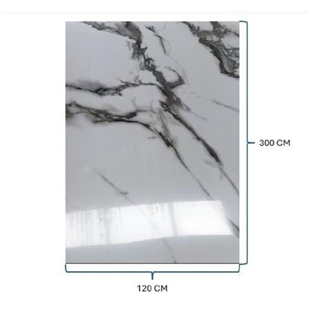 ECOCLASS PET MARBLE SHEET 300X120CM PET-60B GREY