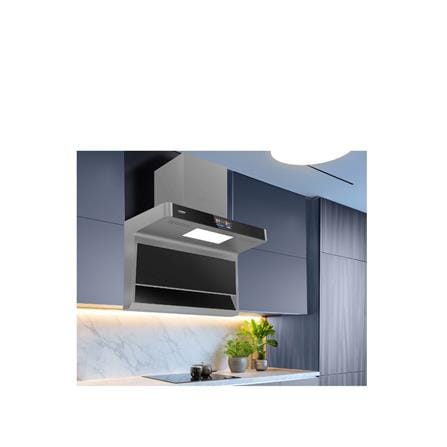 LIVINOX CHIMNEY HOOD LCH-COPPERDC-GM-90 90CM GUN METAL 2150M3/H