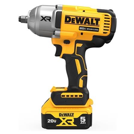 DEWALT CORDLESS 20V BRUSHLESS IMPACT WRENCH (2 X 5.0Ah BATTERY INCLUDED)