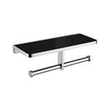 MOYA SHELF WITH DOUBLE ROLL HOLDER NXT210-83