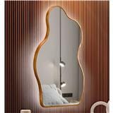 GLOREX LED CLOUD SHAPED MIRROR GLCCD7090A/G-LED 70X90CM GOLD