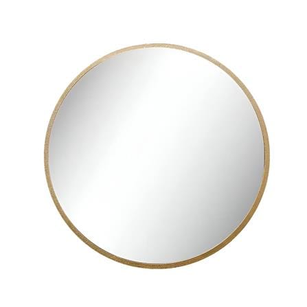 GLOREX WOODEN FRAME MIRROR GLC4001W/N 56CM NATURAL