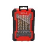 MATALL METAL TWIST DRILL BIT SET 19PCS/PACK