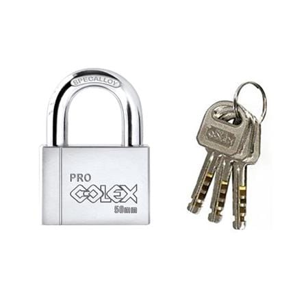 COLEX PRO ANTI-CUT SINGLE PADLOCK RA501 50MM