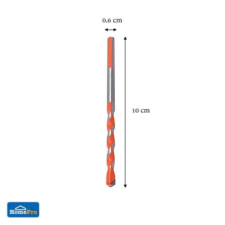 MATALL MULTIPURPOSE TWIST DRILL BIT UTILITY DRILL BIT 6.0 6.0X100MM