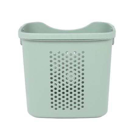 CLOTH BASKET PLIM CIRCULAR PRODUCT GREEN 1025 TALL M SIZE 38X29X35CM