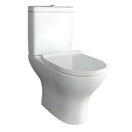 AKRON 2P TOILET WCC-416/S 6/3L WHITE