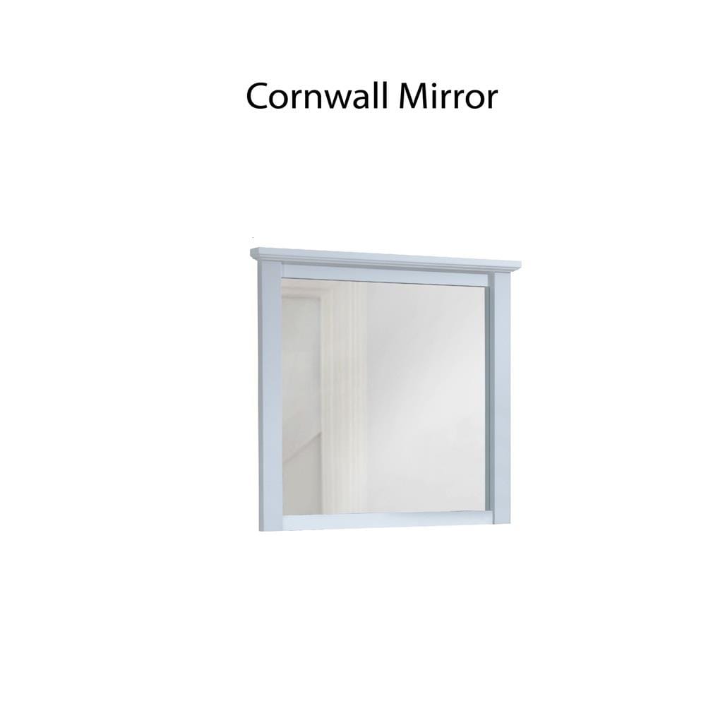 SNOOZELAND CORNWALL MIRROR WHITE