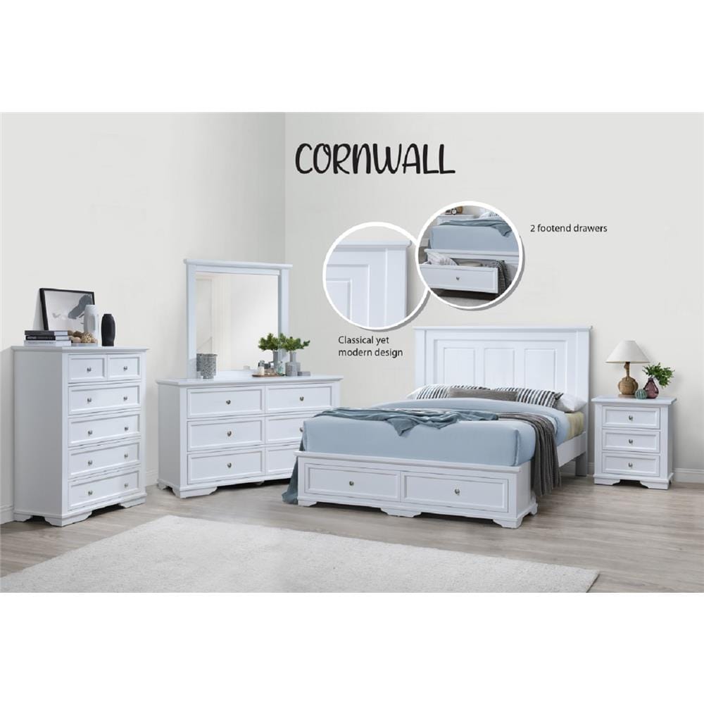 SNOOZELAND CORNWALL BEDFRAME KING SIZE