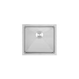 LIVINOX BUILT IN UNDERMOUNT SINK LUS-4645 STAINLESS STEEL 304 46CM