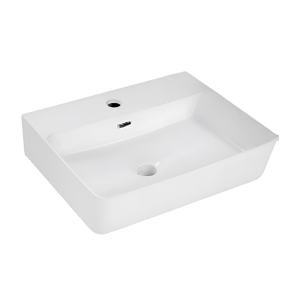 AKRON WALL HUNG WASHBASIN WLWH 540N WHITE