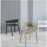 ELK PP CHAIR EDWD4951(DC-PDGY) DARK GREY
