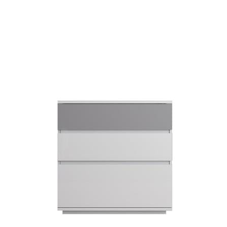 CHEST OF 3 DRAWERS FURDINI MEDIS HIGLOSS GREY [EXCLUSIVE FROM HOMEPRO THAILAND]