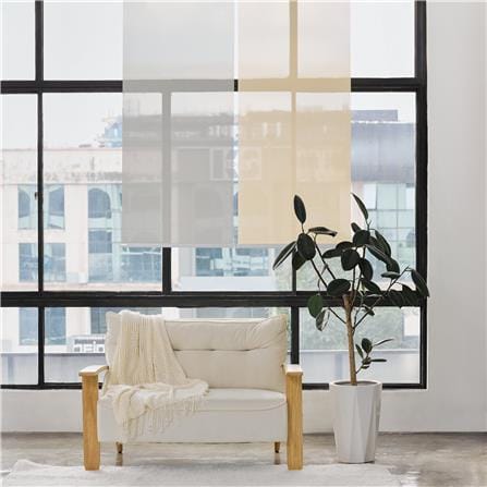 HLS ROLLER BLIND JC10 29X72IN LIGHT GRAY