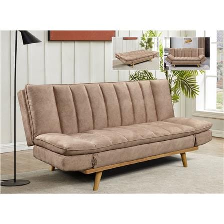 SOFA BED EDSD5062 LBR007 LIGHT BROWN
