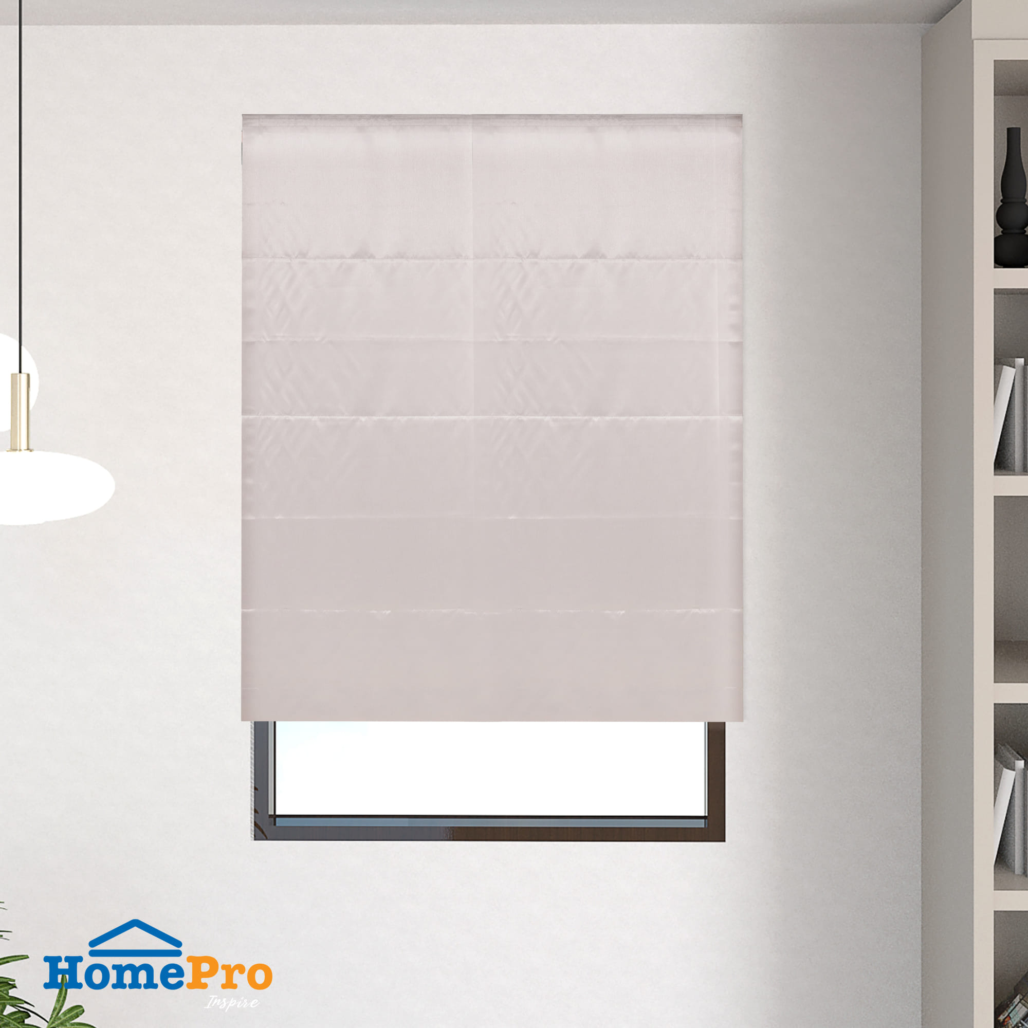 HLS ROMAN BLIND NELSON 130X160CM GRAY