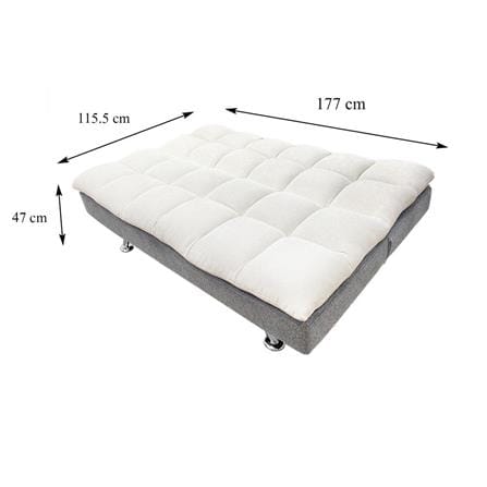 SOFA BED FURDINI MOSA JH8028 BEIGE/GREY [EXCLUSIVE FROM HOMEPRO THAILAND]