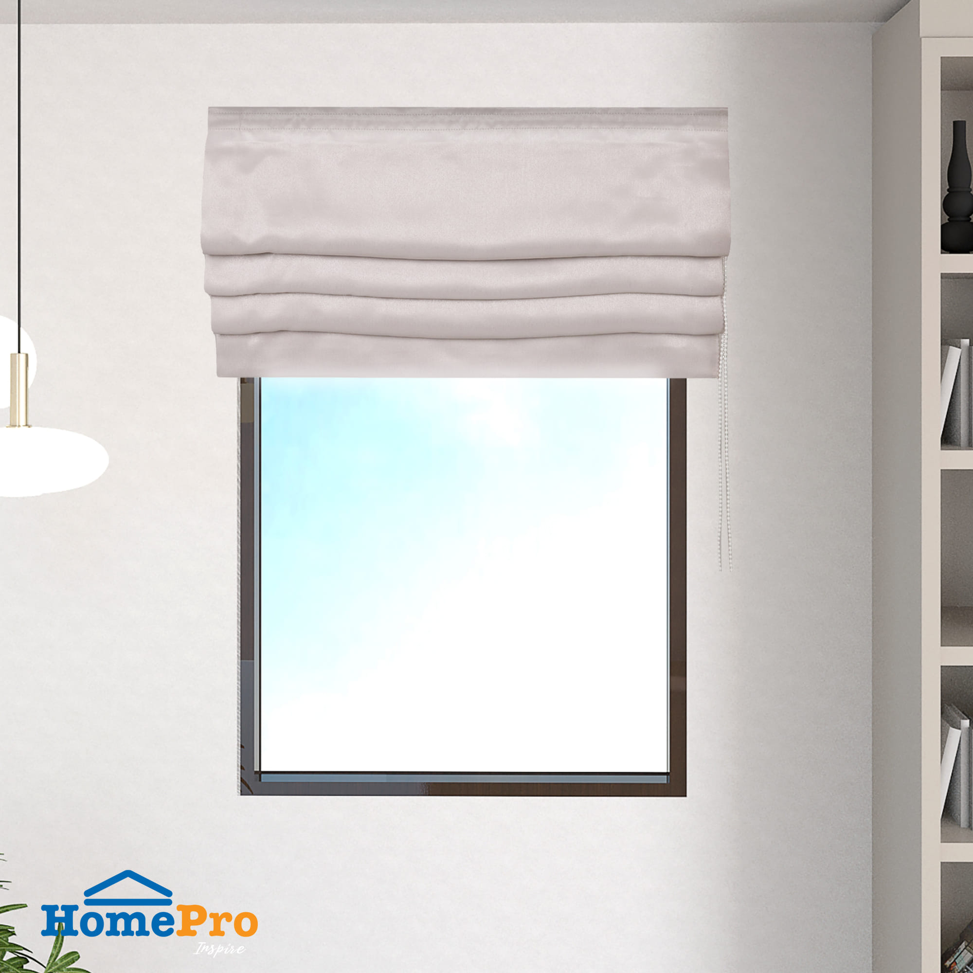 HLS ROMAN BLIND NELSON 70X160CM GRAY