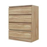 CHEST OF 4 DRAWERS BURO ANTARES LC80 DW AROMA OAK [EXCLUSIVE FROM HOMEPRO THAILAND]