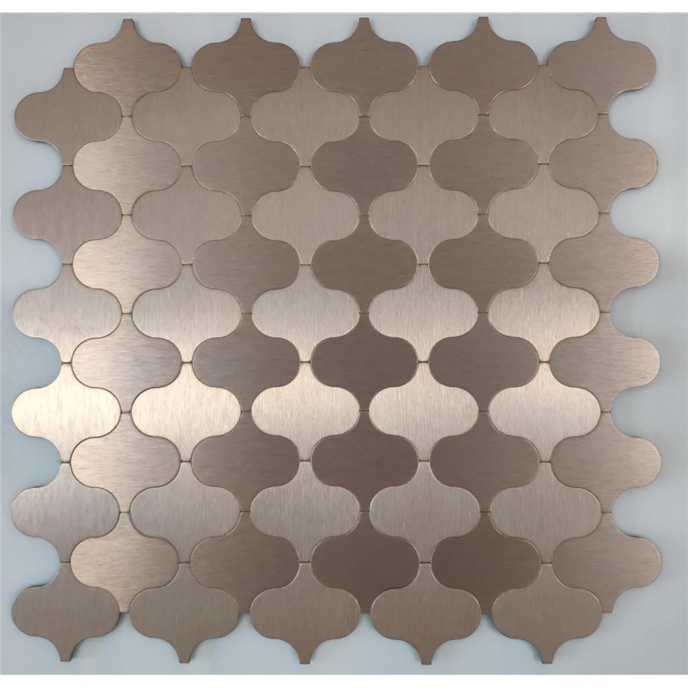 TARA PEEL AND STICK ALUMINUM STICKER WJS-116 BROWN BRONZE