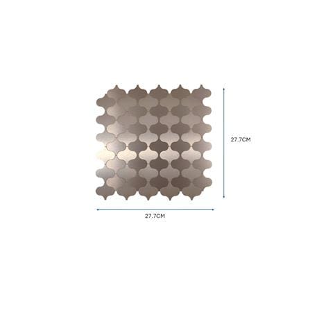 TARA PEEL AND STICK ALUMINUM STICKER WJS-116 BROWN BRONZE