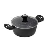 CS KOCHSYSTEME MARBURG NON STICK CASSEROLE WITH LID 24CM CSCSR24068