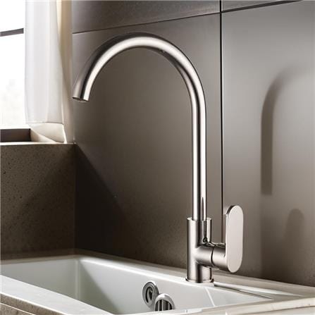 AKRON SINK FAUCET CN-918 BRASS CHROME