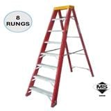 EVERLAST 8" SINGLE SIDED FIBERGLASS  LADDER (150kg) (SIRIM)