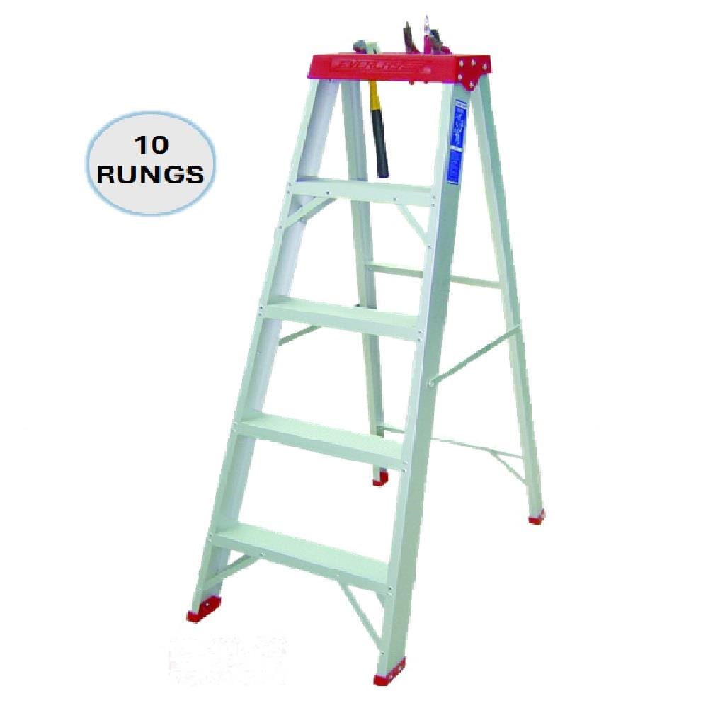EVERLAST 10" HEAVY DUTY CERTIFIED LADDER (150kg) (SIRIM)