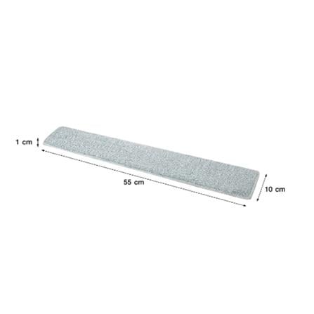 REFILL MICROFIBER MOP ZURE ACCO 21" 4PCS GREY