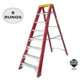 EVRL 9" SINGLE SIDED FIBERGLASS  LADDER (159kg) (SIRIM)