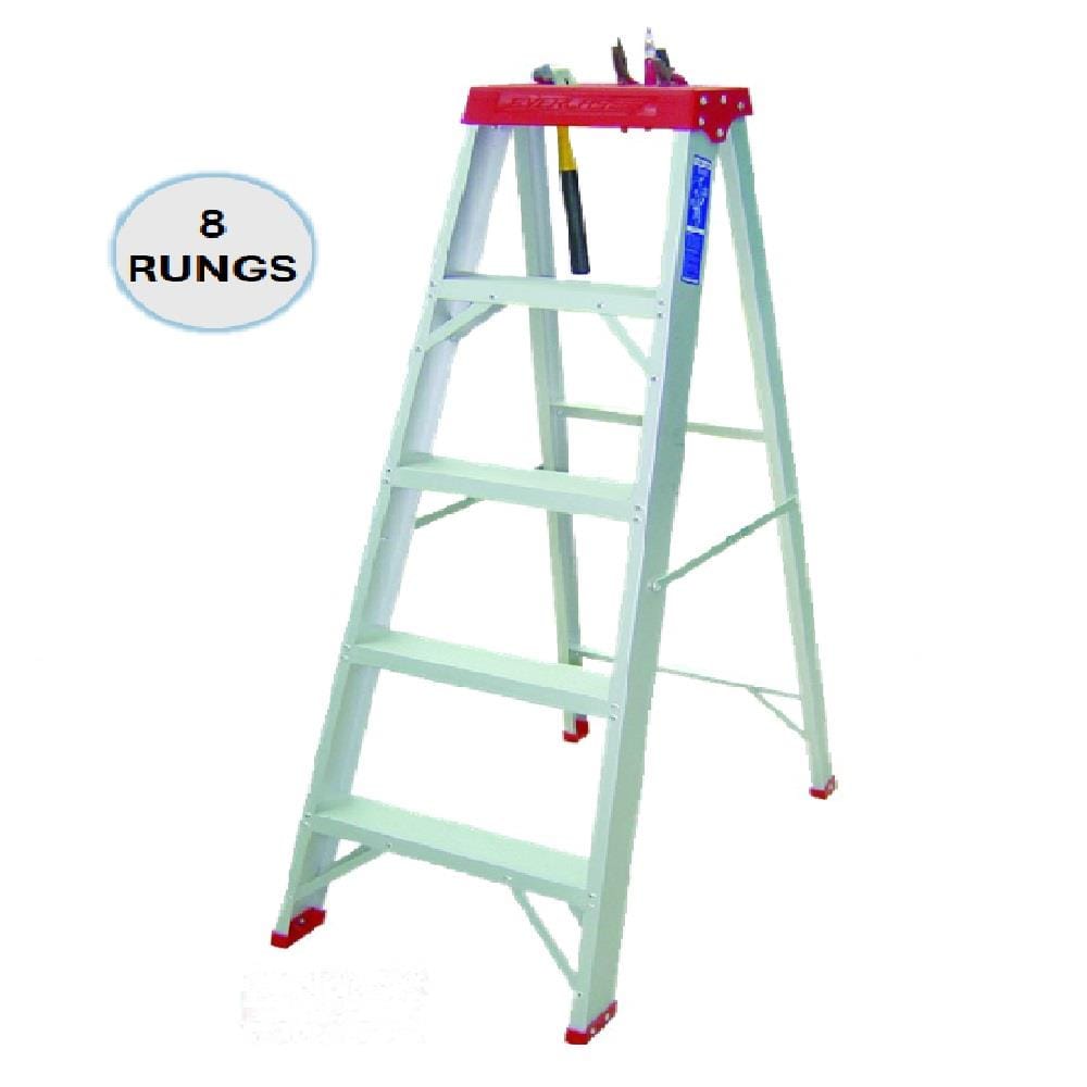 EVERLAST 8" HEAVY DUTY CERTIFIED LADDER (150kg) (SIRIM)