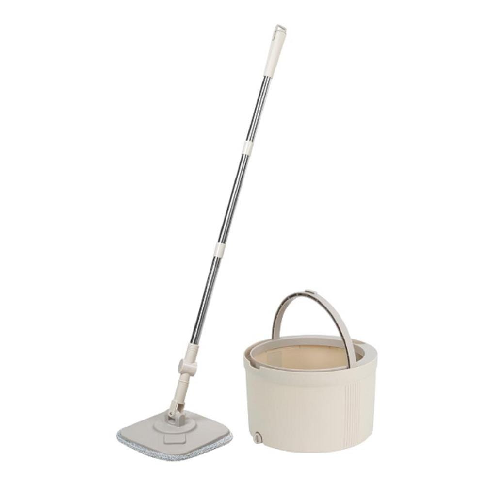 SINGLE SPIN BUCKET MOP SET META BEIGE 2.7L