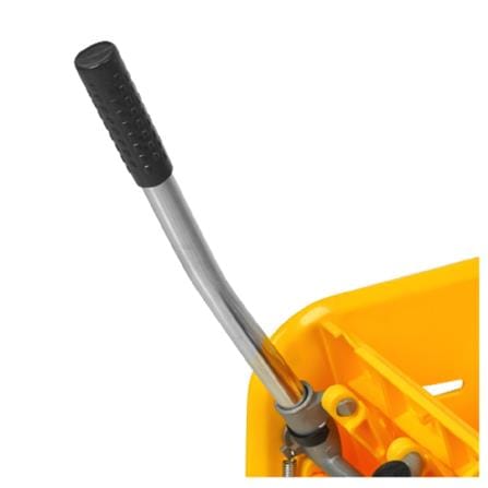 MOP WRINGER BUCKET WITH CASTERS ACCO 21L YELLOW