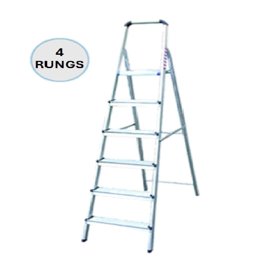 EVERLAST 4" PLATFORM LADDER EZ04  (125kg) (SIRIM)