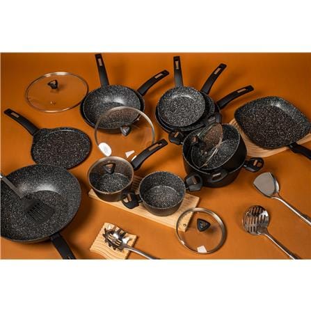 CS-KOCHSYSTEME MARBURG SERIES NON-STICK SAUCEPAN  16CM WITH LID CSPAN24020