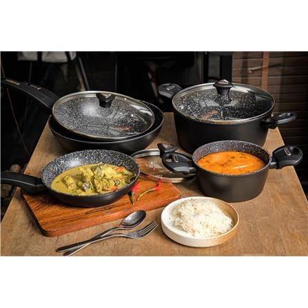 CS-KOCHSYSTEME MARBURG SERIES NON-STICK SAUCEPAN  16CM WITH LID CSPAN24020